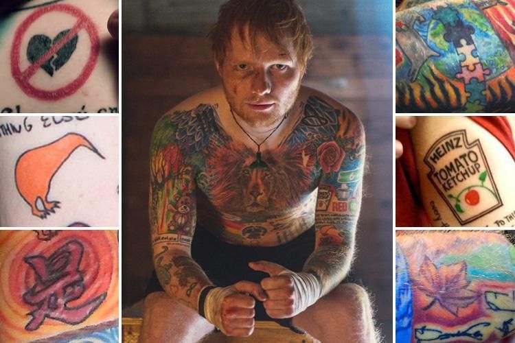 OMG! Ed Sheeran s-a tatuat din nou. Uite ce și-a făcut de această dată!