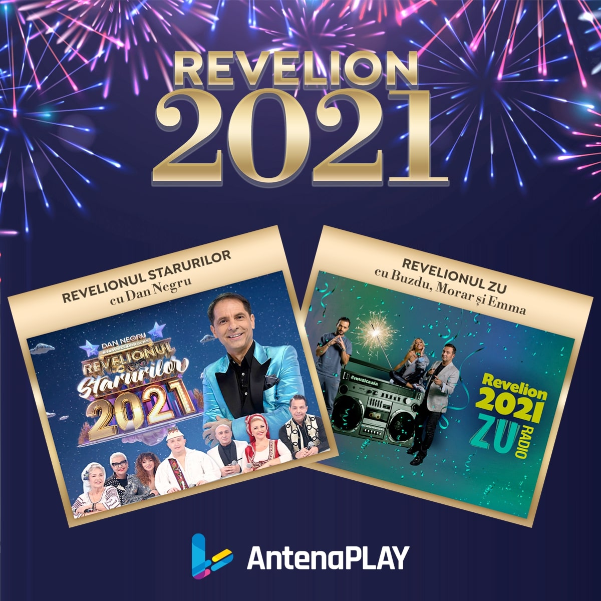 Pe 31 decembrie, AntenaPlay le oferă abonaţilor Revelion la alegere