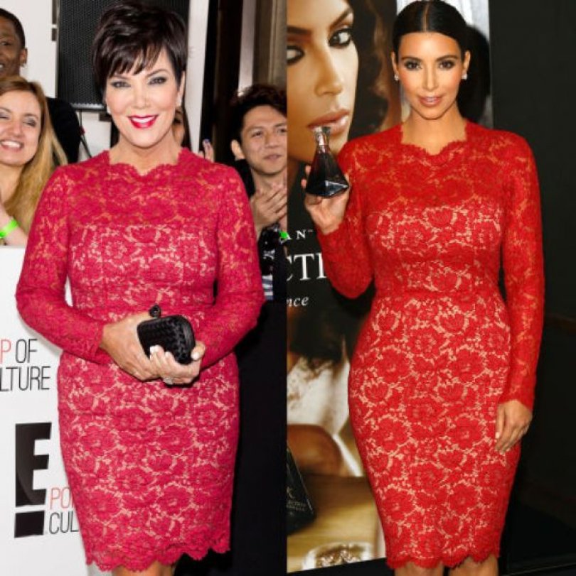 Le face concurență?! 11 momente în care mama surorilor Kardashian-Jenner a ”împrumutat” haine de la fiicele ei
