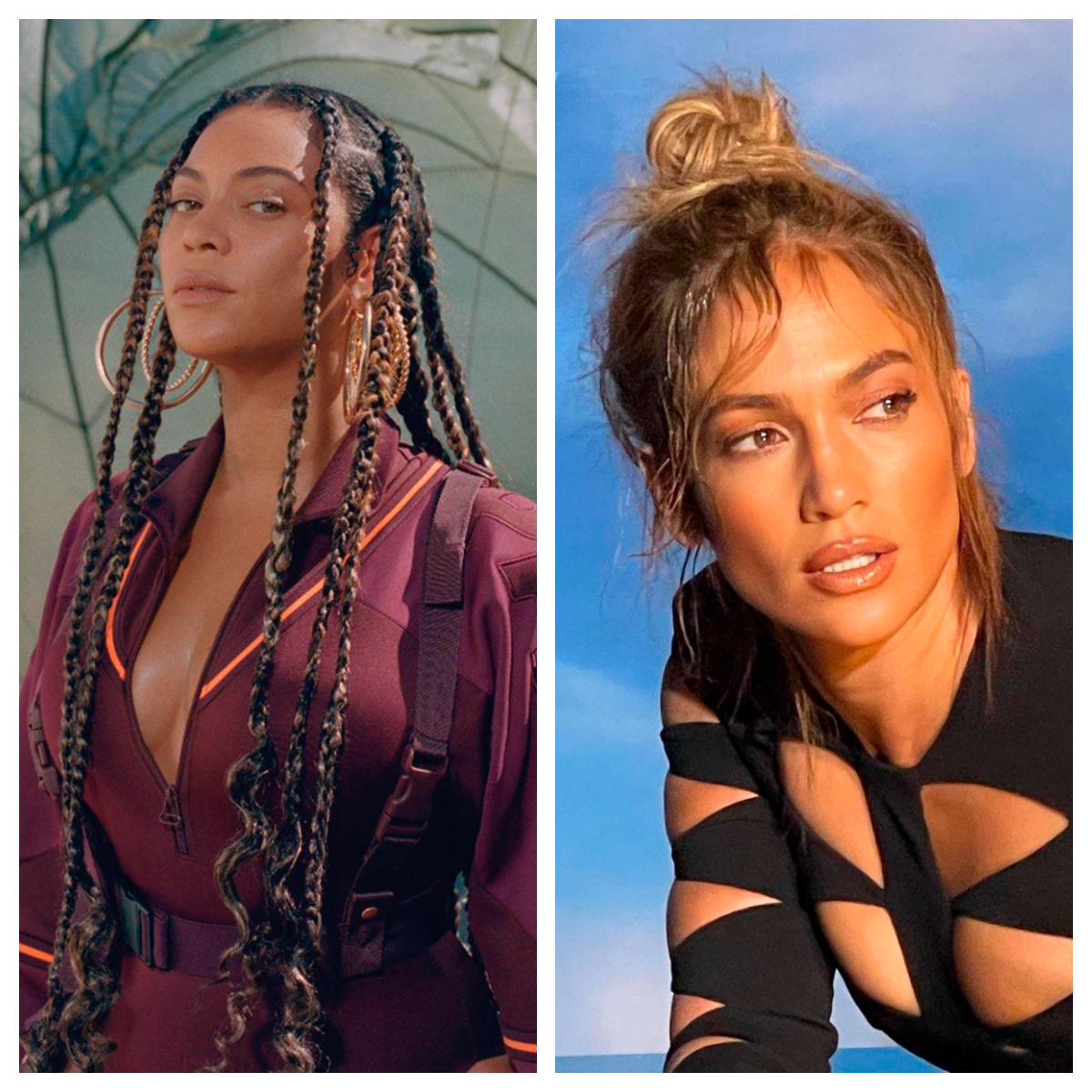 Matchy-matchy! 13 momente în care Beyonce a copiat-o pe Jennifer Lopez