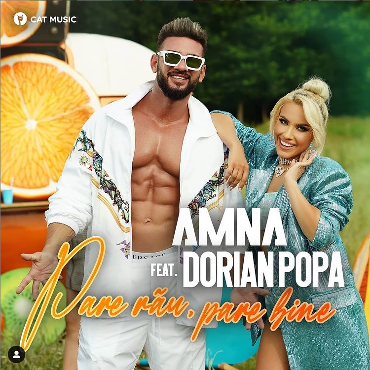 Summer hit alert! Amna și Dorian Popa au colaborat din nou și au lansat Pare rău, pare bine