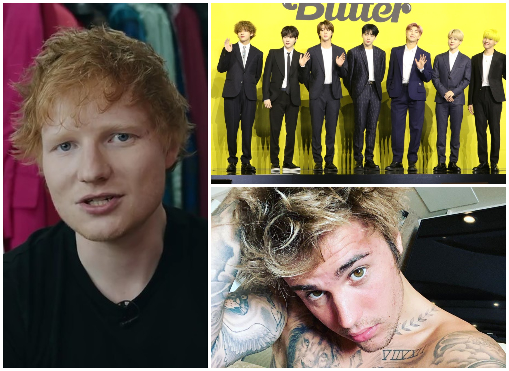 De la Justin Bieber până la BTS. 15 melodii pe care le-a compus Ed Sheeran pentru alți artiști