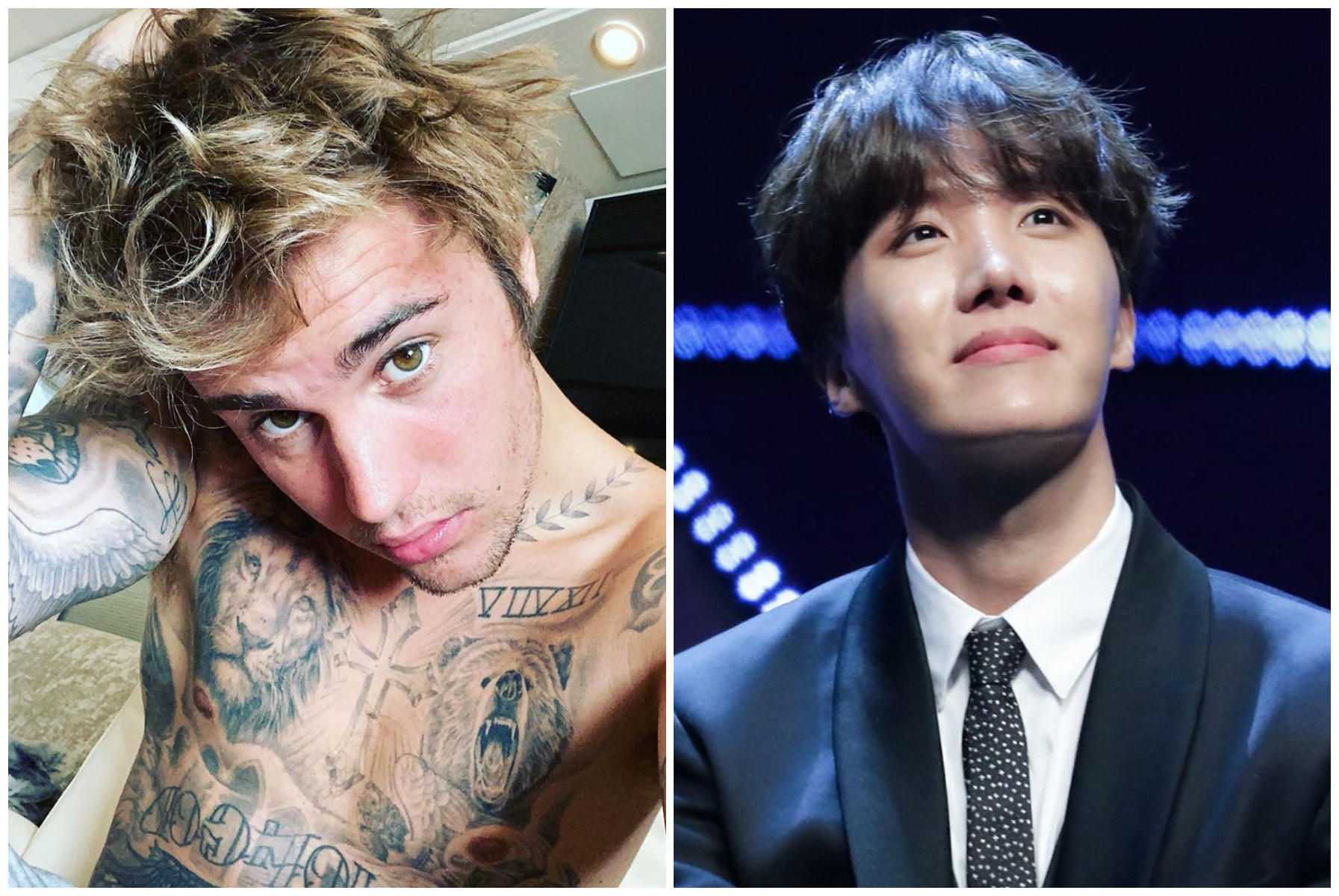 Nebănuite sunt căile muzicii! Ce legătură există între Justin Bieber și J-Hope de la BTS?