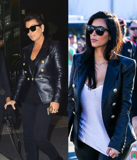 Like mother, like daughters. 11 momente în care mama surorilor Kardashian-Jenner a purtat haine de la fiicele ei