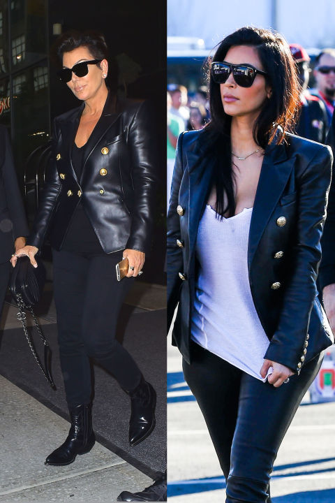 Like mother, like daughters. 11 momente în care mama surorilor Kardashian-Jenner a purtat haine de la fiicele ei