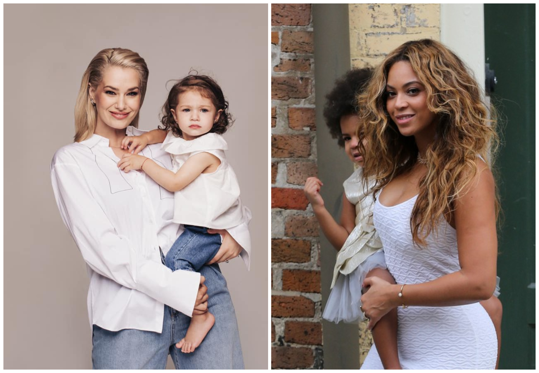 De la Feli până la Beyonce. Opt artiști celebri care și-au luat copiii cu ei în videoclipuri