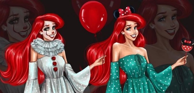 #HalloweenEdition. O tipă din Rusia a transformat prințesele Disney în personaje de Halloween. Cât de scary sunt?