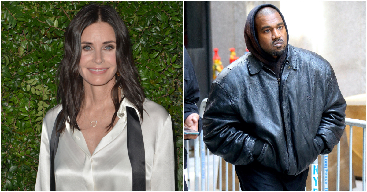 Kanye West și Courtney Cox, un nou scandal. Rapperul s-a legat de celebrul serial „Friends”