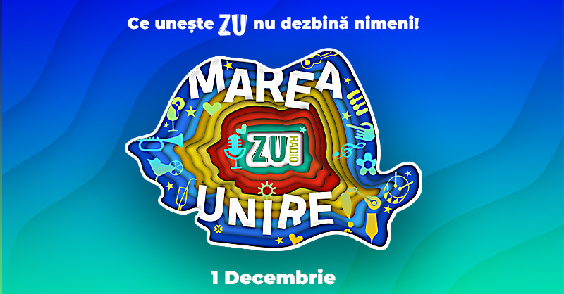 Pe 1 Decembrie, distracția este asigurată de Marea Unire ZU, un concert care unește toate generațiile