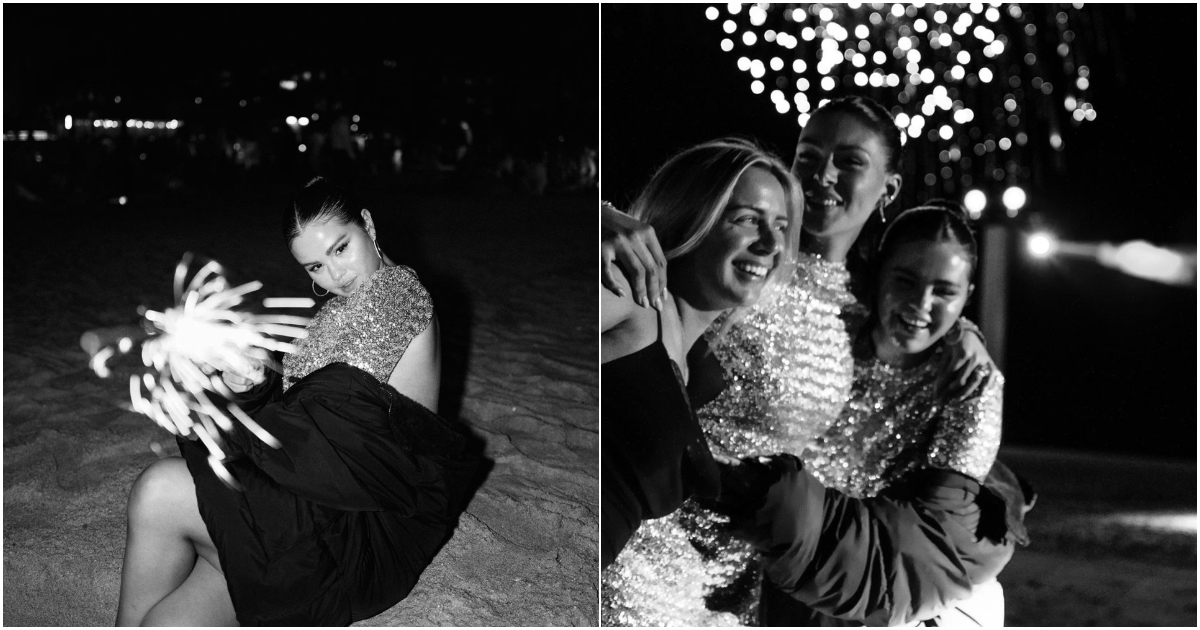 Cum a petrecut Selena Gomez Revelionul. Artista a fost matchy-matchy cu soția lui Brooklyn Beckham