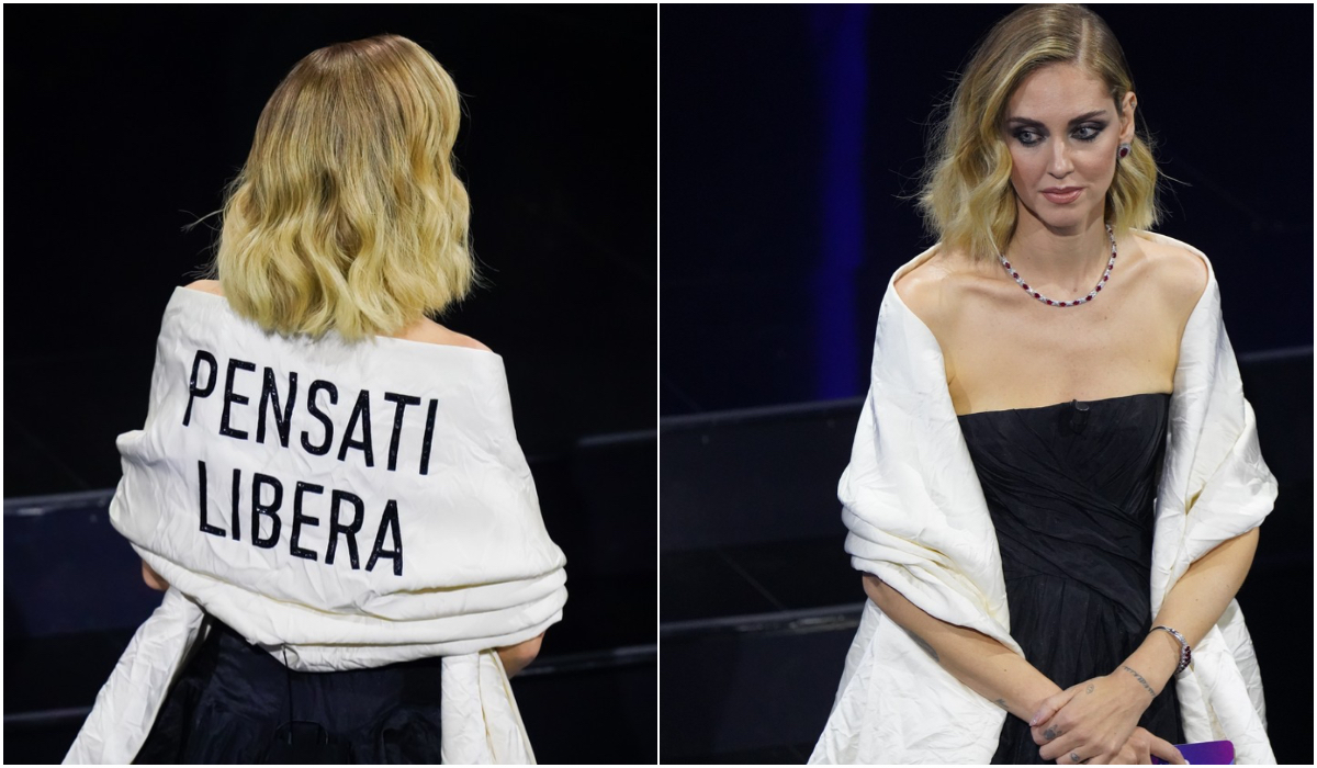 Chiara Ferragni a purtat rochii cu un mesaj puternic, create de Dior. Influencera este gazda Festivalului Sanremo