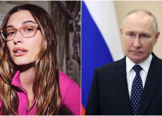 Hailey Bieber, comparată cu Vladimir Putin. Ce asemănări au găsit utilizatorii de Twitter între cei doi