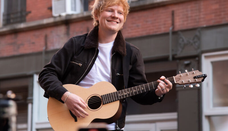Melodii ale lui Ed Sheeran pe care să le pui la nunta ta