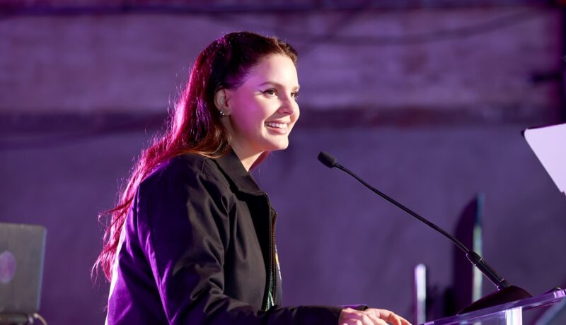 Lana Del Rey a pozat în lenjerie intimă pentru o campanie de Ziua Îndrăgostiților. Evenimentul a fost organizat de Kim Kardashian