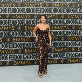 Selena Gomez a purtat o rochie sexy și transparentă pe covorul roșu de la Premiile Emmy. A asortat o pereche de sandale roșii, cu barete