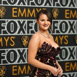Selena Gomez a purtat o rochie sexy și transparentă pe covorul roșu de la Premiile Emmy. A făcut multe poze pe covorul roșu