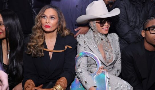 Beyoncé și-a susținut nepotul la prezentarea de modă Luar. Diva a purtat o ținută în ton cu noul ei stil muzical