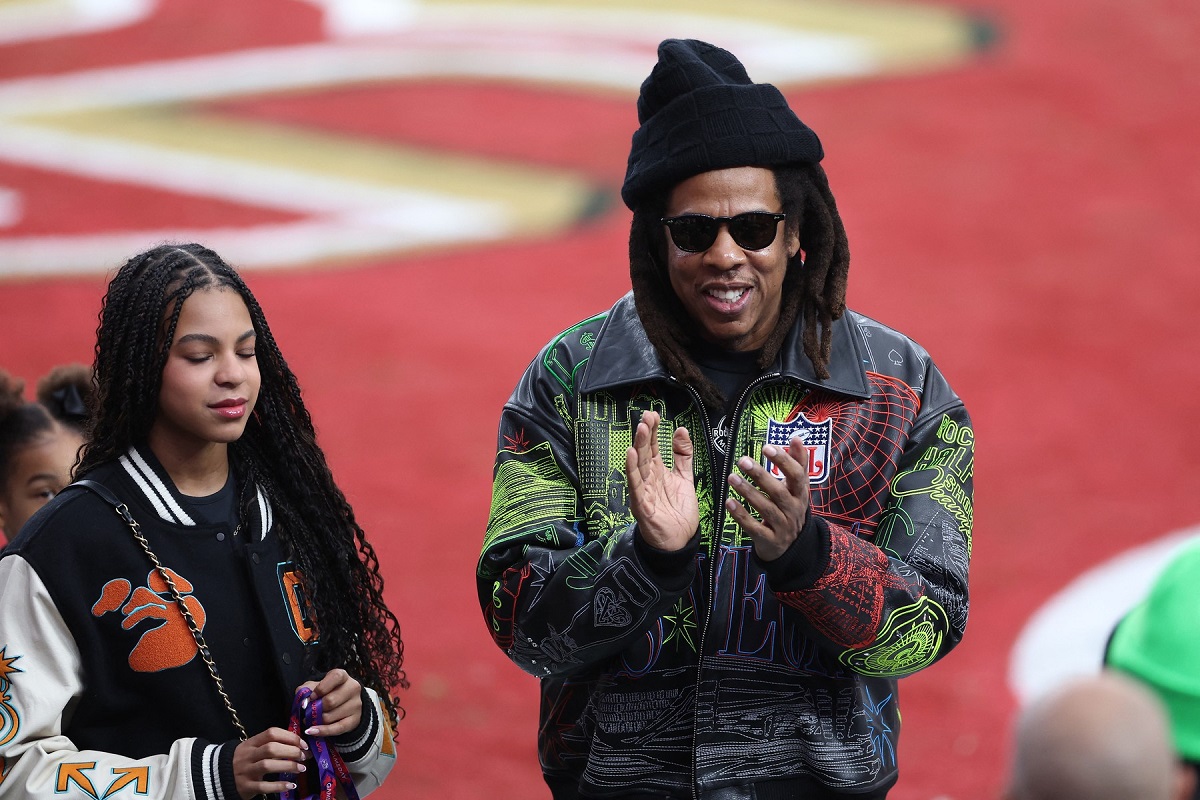 Jay-Z s-a mândrit cu fiica lui la Super Bowl 2024. Micuța a încercat să recreeze o fotografie din 2020