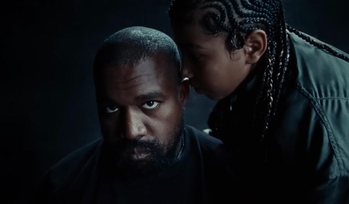 Kanye West și North, împreună, într-un videoclip muzical