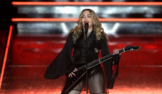 Madonna a participat la o expoziție de artă în Miami. Cântăreața a celebrat cea mai recentă creație a fiului ei, Rocco John